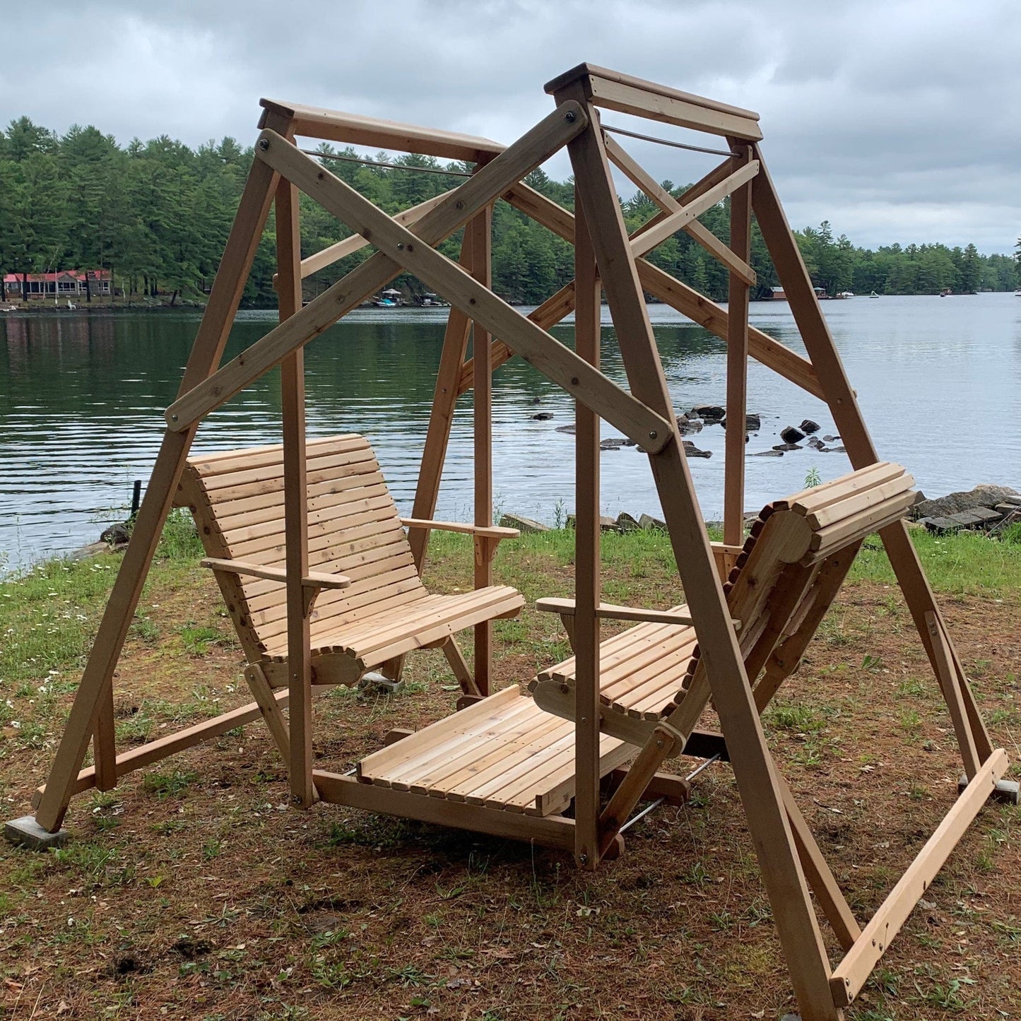 Wooden Classic Garden Swing