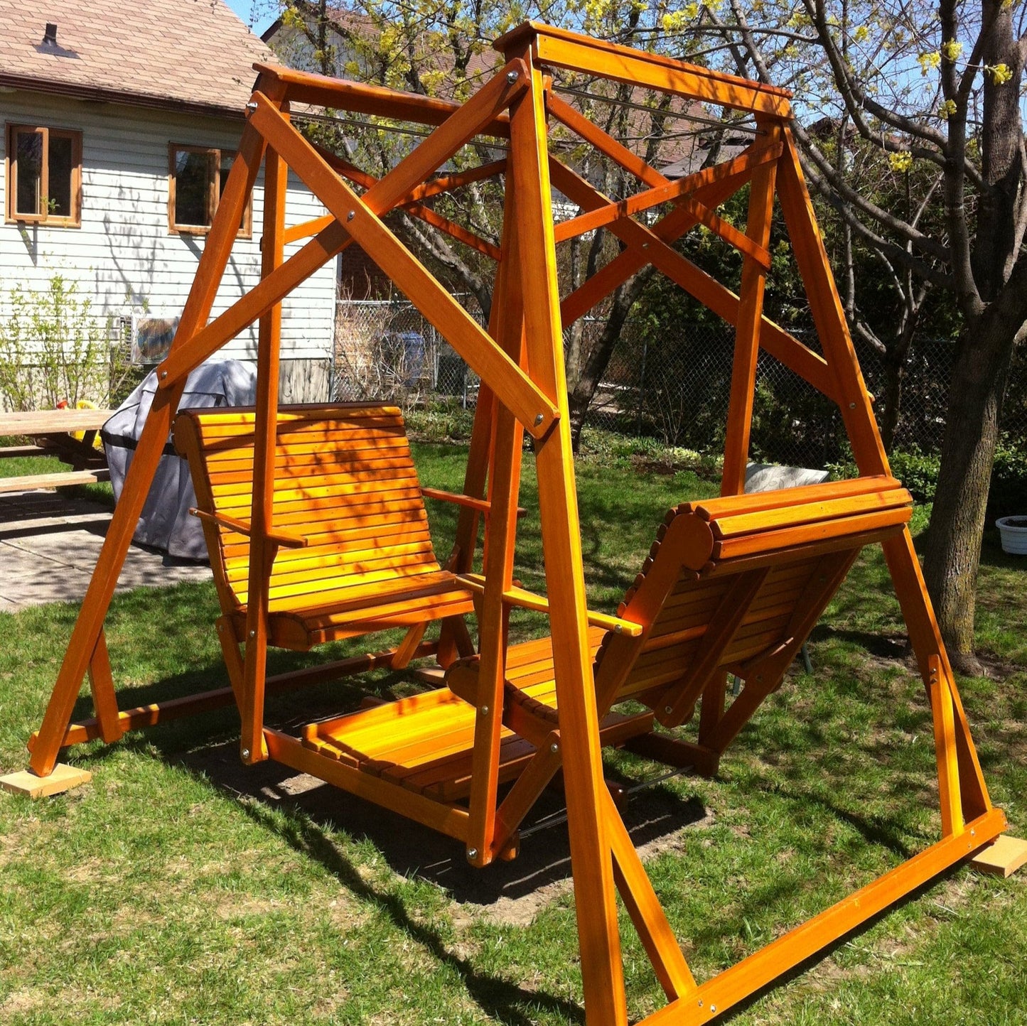 Wooden Classic Garden Swing