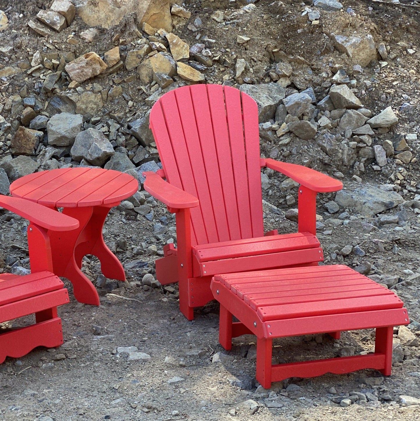 Poly-Luxe Recycled Plastic Royal Patio Set