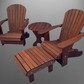 adirondack chair patio set