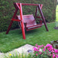 Wooden Family Porch Swing with Frame