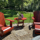 adirondack chair patio set