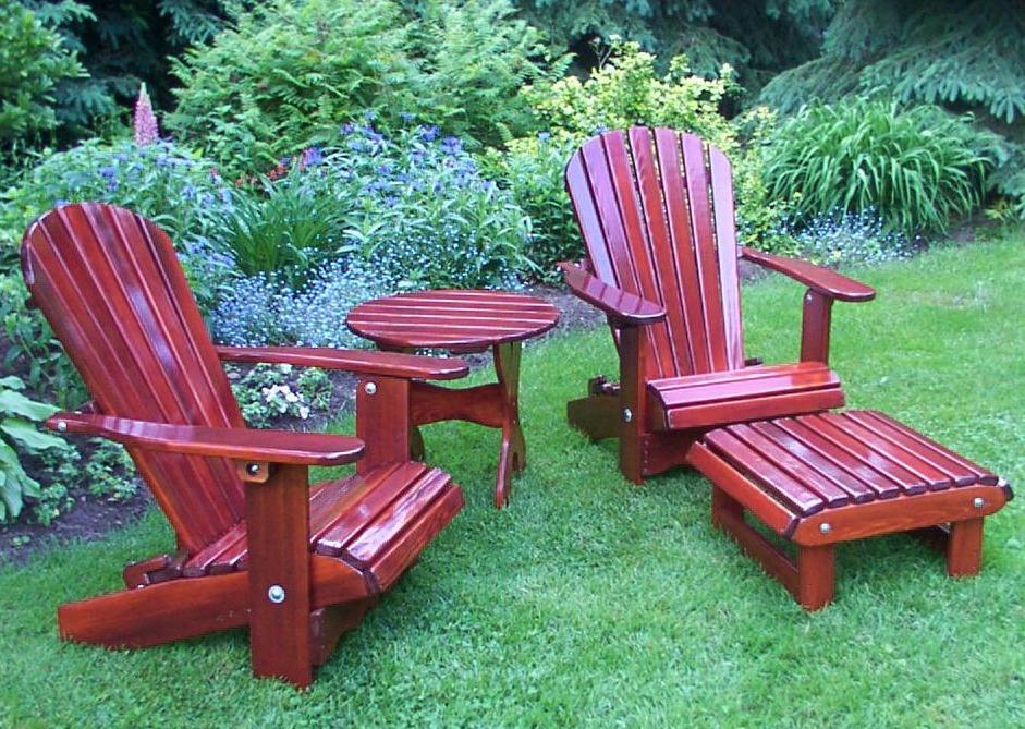 adirondack chair patio set