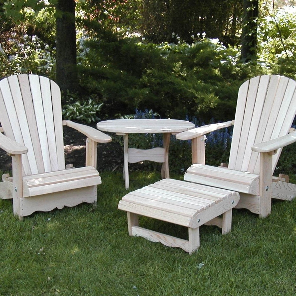 adirondack chair patio set