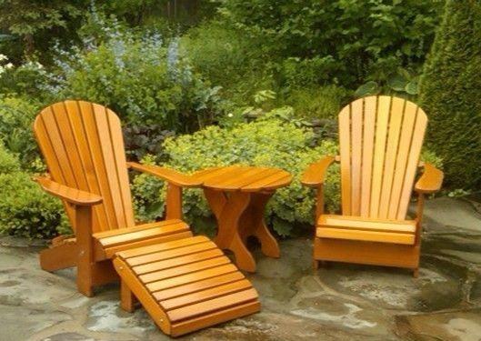 adirondack chair patio set