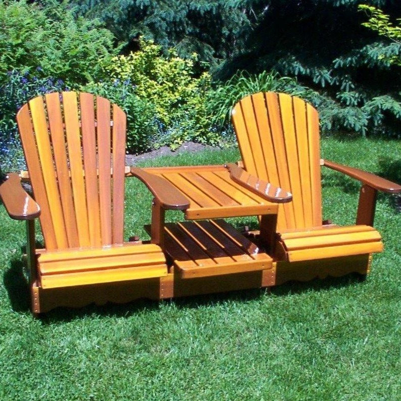 Double Muskoka Chair