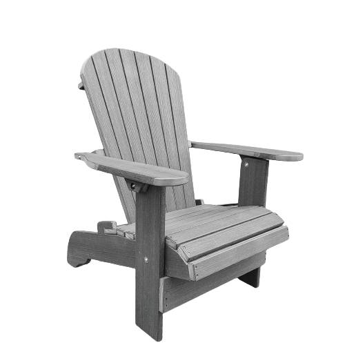 Poly Luxe Plastic Upright Muskoka Chair